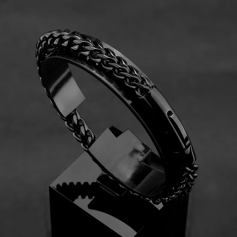 Punk Rock Bicycle Chain Bracelet